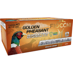 Fiocchi Golden Pheasant Bismuth Shotshells 12ga 2-3/4