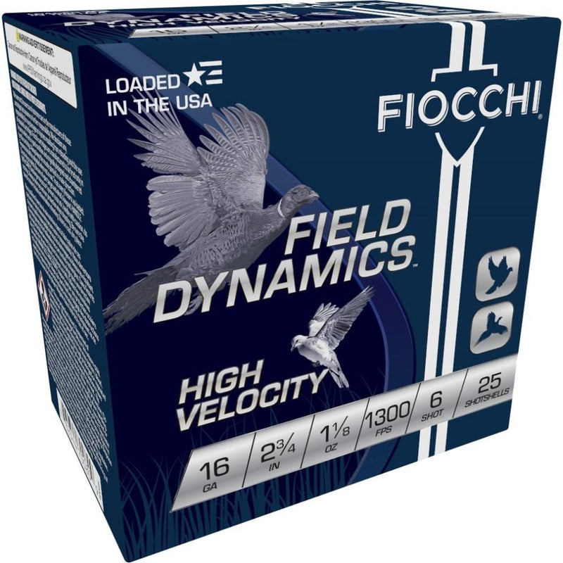 Fiocchi High-Velocity Hunting Load 16 ga 2 3/4
