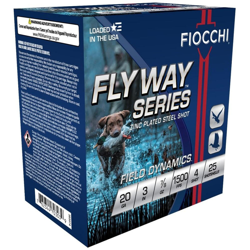 Fiocchi Flyway Steel Shotshells 20 ga 3