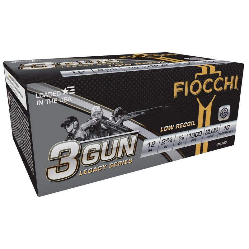 Fiocchi 3 Gun Match Shotshells 12ga 2-3/4