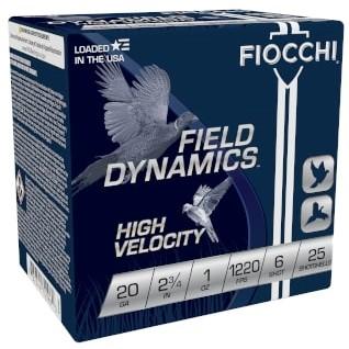 Fiocchi High-Velocity Hunting Load 20 ga 2 3/4