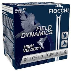 Fiocchi High-Velocity Hunting Load 20 ga 2 3/4