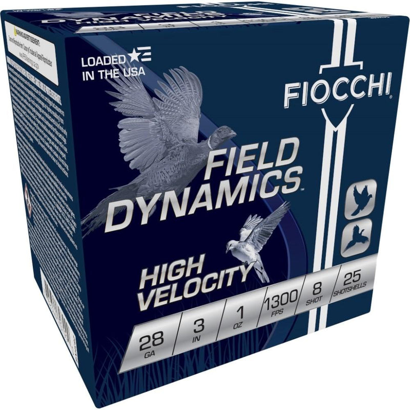 Fiocchi High Velocity Shotshells 28 ga 3