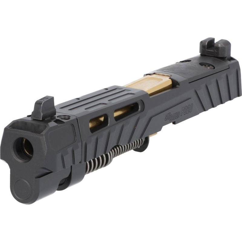 BLEM Sig Sauer P320 Spectre Comp Black Slide and Gold Barrel Assembly 9mm Luger 4.6