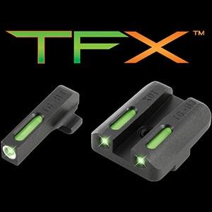 Truglo TFX Tritium/Fiber-Optic Day/Night Sights Fits Springfield XD XDM (excluding 5.25