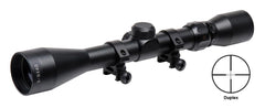Truglo Trushot Rifle Scope w/Weaver Style Rings - 3-9x40mm  11.52-37.7' 3.15-3.94