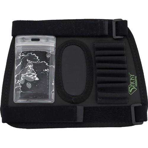 Sticky Holsters Sticky Stock Pad/Riser with Rifle Ammo Holder and D.O.P.E. Card Holder