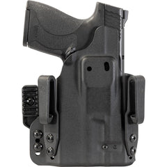 Mission First Tactical Pro Series IWB Light Holster for S&W Shield 1.0/2.0/Plus TLR-6/TLR-6 HL/TLR-6 HL G Black Ambi