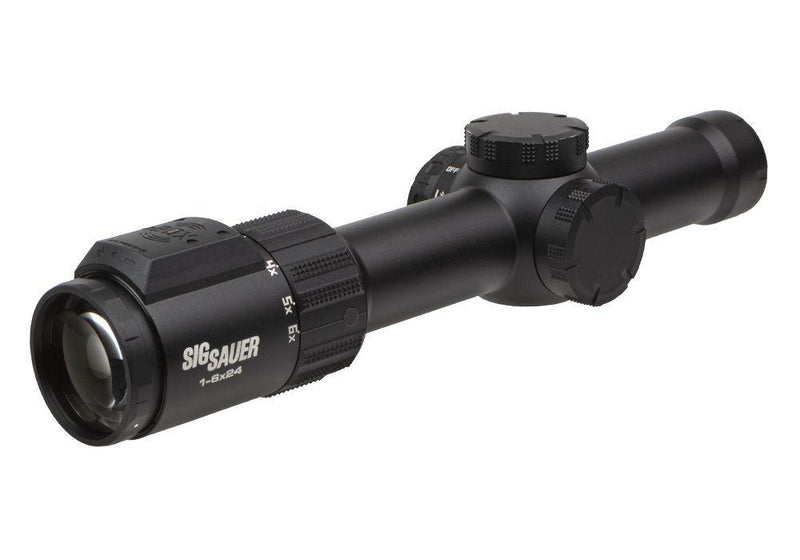 Sig Sauer EASY6-BDX Tactical Rifle Scope 1-6x24�30mm Digital Focal PLane BDX-R LPVO - Black