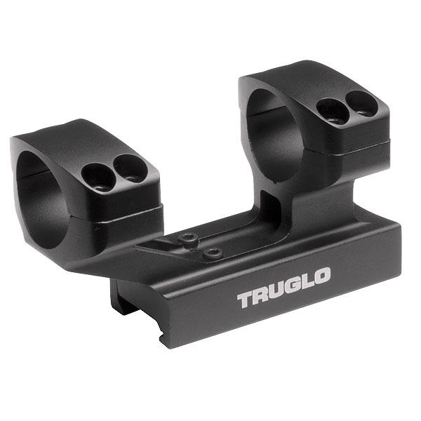 Truglo 1-Piece Reversible Picatinny/Weaver Tactical Scope Mount with 30mm Rings 1
