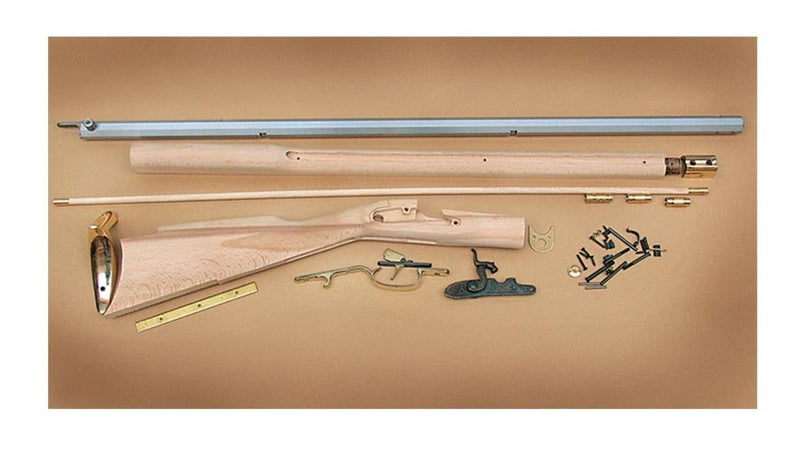 Traditions Black Powder Kentucky Rifle Build-It-Yourself Kit Select Raw Hardwood .50 Cal 33.5