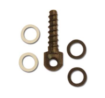 GrovTec Small Parts - 1 Machine Screw Swivel Stud and Nut - 7/8