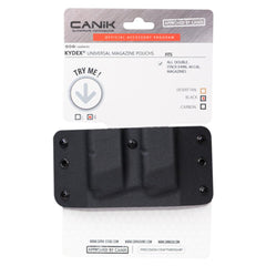 Canik Double Magazine Carrier Black for all Double STack 9mm/.40 Cal Magazines