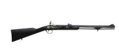 Traditions Deerhunter Muzzleloader Rifle .50 cal Flintlock Black/Blued 24