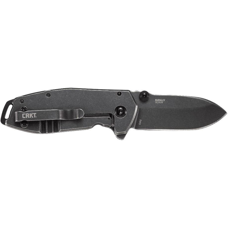 CRKT Squid Assisted Black Folding Knife Assisted Opening 2 3/8