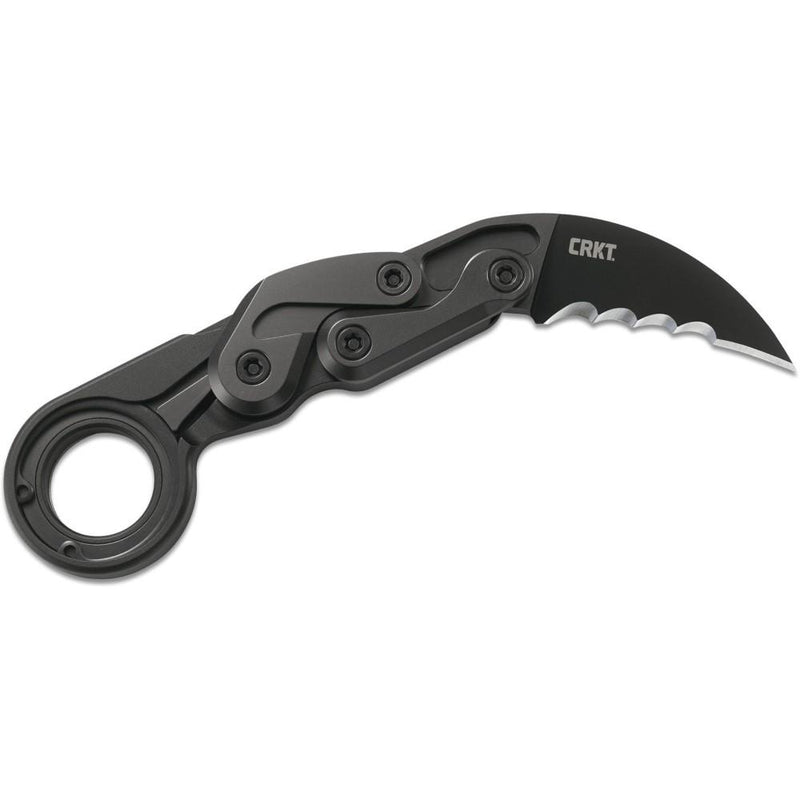 CRKT Provoke Folding Knife with Kinematic Innovations / Veff Serrations 2-2/5