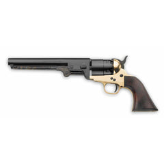 Pietta 1851 Navy Brass Frame Walnut Grips - .44 cal 7-1/2