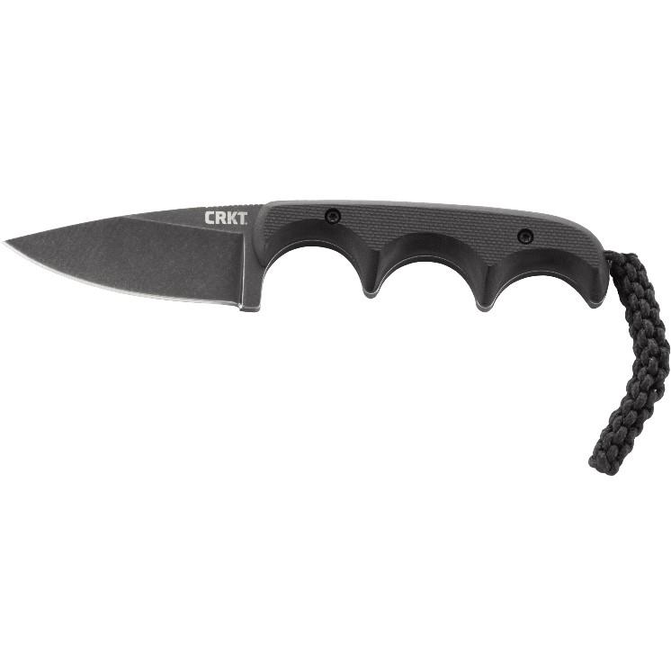 CRKT Minimalist Black Fixed Knife 2-1/8