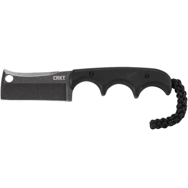 CRKT Minimalist Cleaver Blackout Fixed Knife 2 1/8