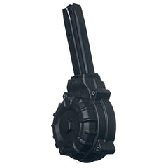 Promag Ruger P Series 9mm Handgun Magazine Black Polymer 50/rd Drum