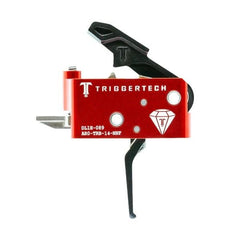 TriggerTech AR15 Diamond Flat Two Stage Trigger Black