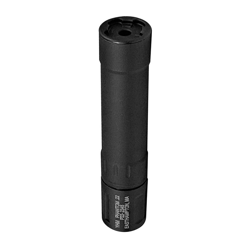 YHM Phantom Direct Thread .22 Sound Suppressor .22 Cal Aluminum/Stainless Steel Mount 1/2