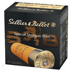 Sellier & Bellot Rubber Buckshot 12 ga 2-3/4