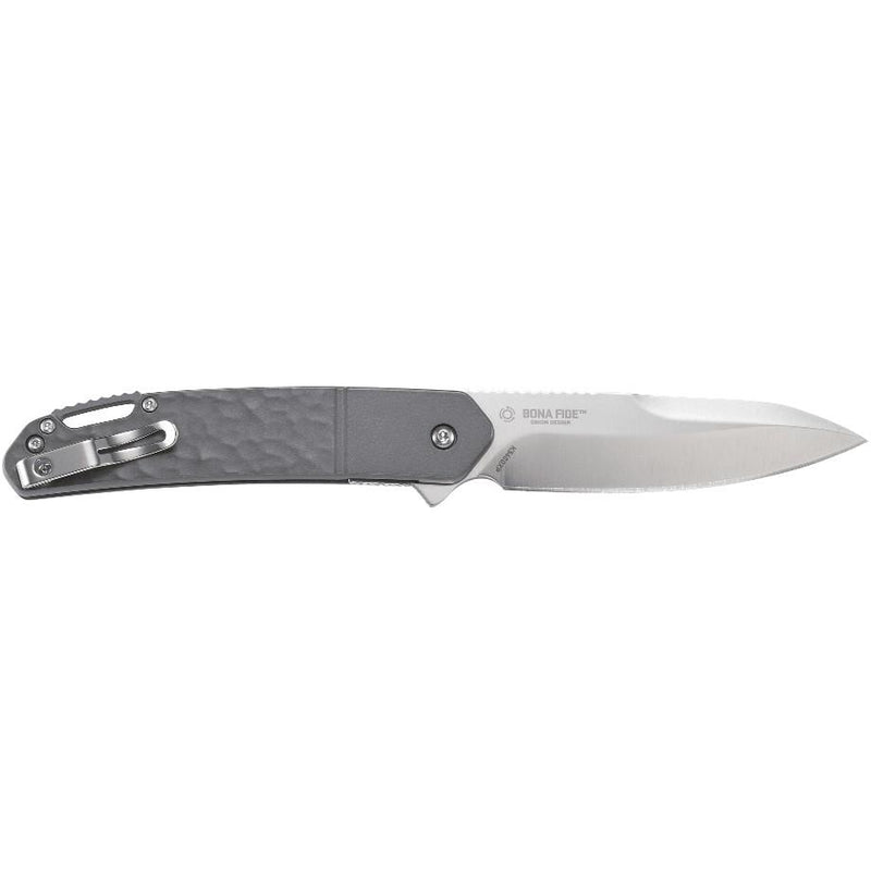 CRKT Bona Fide Silver Folding Knife 3 3/5