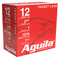 AGU TARGET LOAD 12GA 2.75 1OZ #7.5 25/10