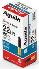 AGU SUBSONIC SNIPER 22LR 60GR SP 50/20