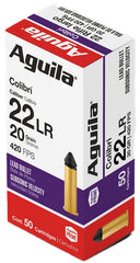 AGU COLIBRI 22LR 20GR POWDERLESS LEAD 50/20