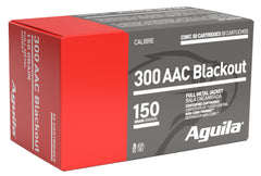 AGU 300BLK 150GR FMJ 50/20