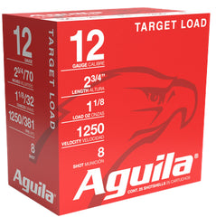 AGU TARGET HDCP 12GA 2.75 1-1/8OZ #8 25/10