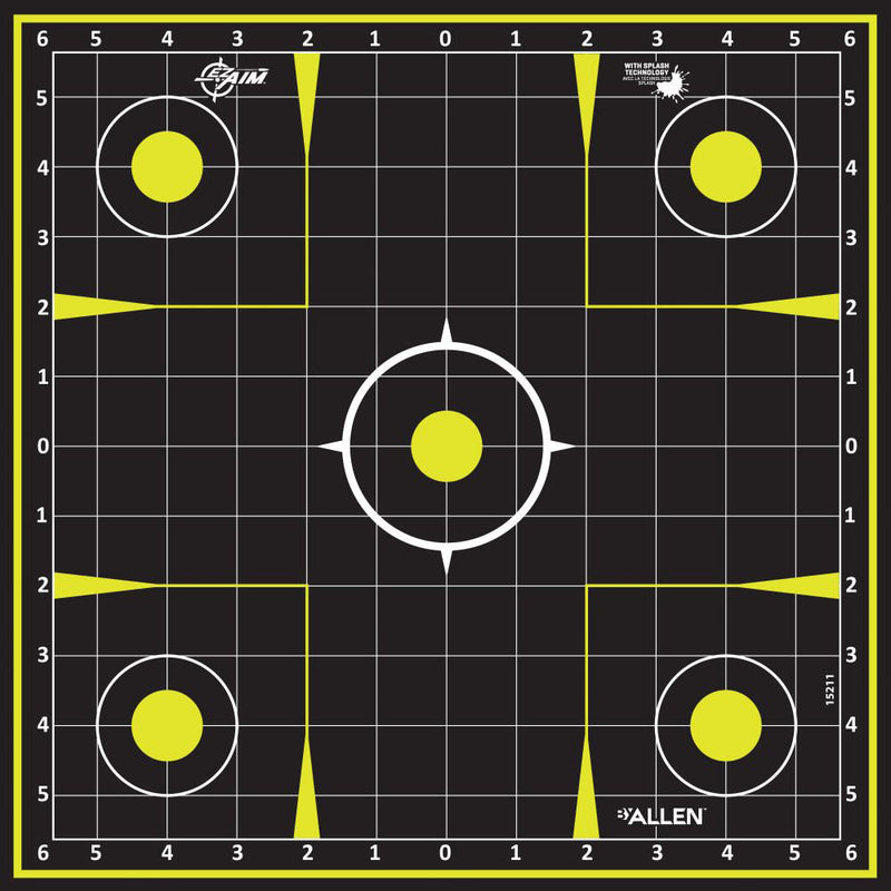ALLEN EZ AIM SPLASH 12X12 SIGHT-IN GRID 30PK