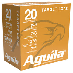 AGU TARGET LOAD 20GA 2.75 7/8OZ #7.5 25/10