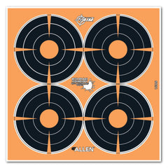 ALLEN EZ AIM ADHESIVE SPLASH 3 BULLSEYE 12PK
