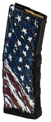 AMEND2 MAG AR15 5.56 BLK MOD3 AMERICAN FLAG 30RD