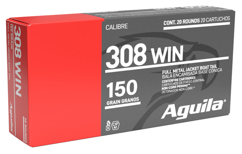AGU 308WIN 150GR FMJ BT 20/25