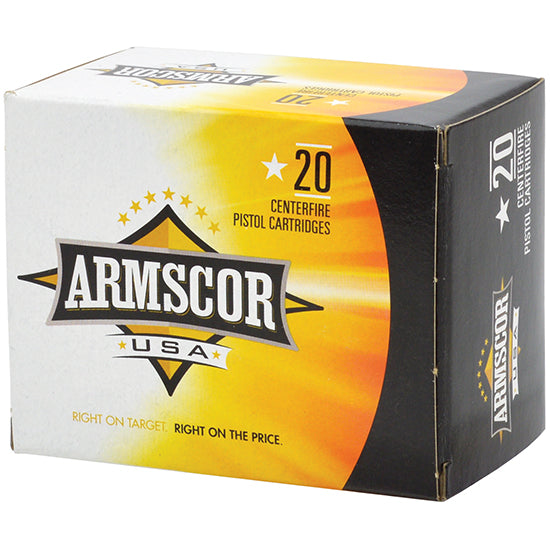 ARMSCOR AMMO 40SW 180GR JHP 20/25