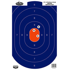 BC DIRTY BIRD SILHOUETTE BLUE ORANGE 12X18 8PK