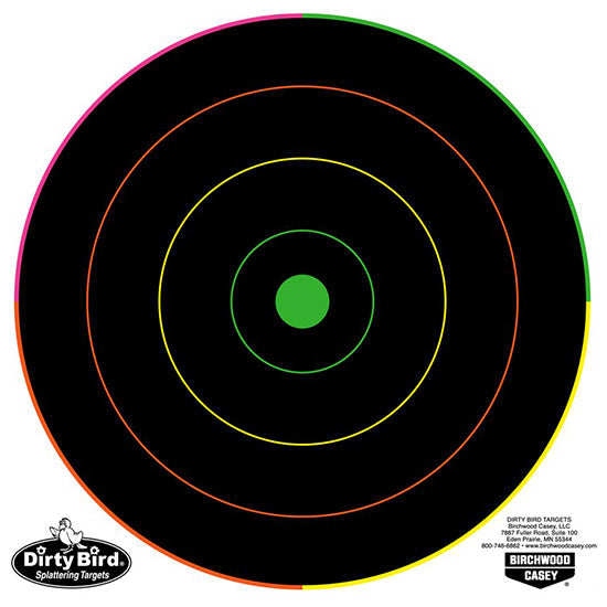 BC MULTI COLOR DIRTY BIRD 8 TARGET 20PK