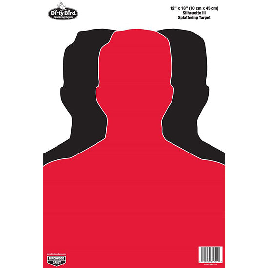 BIRCHWOOD CASEY DIRTY BIRD 12X18 SILHOUETTE