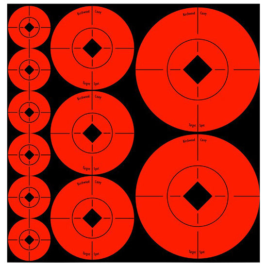 BC TARGET SPOTS ASST 12.3 12 SHEET PK