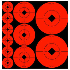 BC TARGET SPOTS ASST 12.3 12 SHEET PK