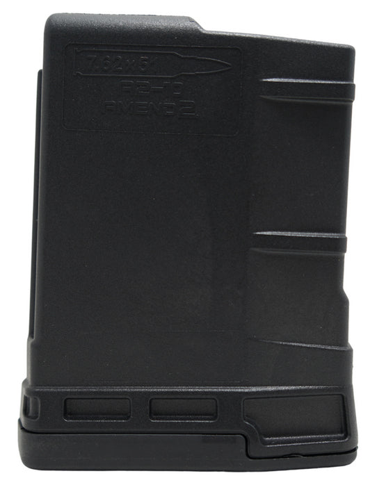 AMEND2 MAG SR-25 AR-10 7.62NATO 308WIN BLK 10RD