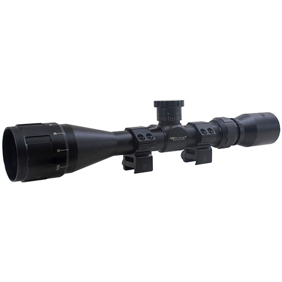 BSA Optics Sweet .270 3-9x40mm AO Riflescope — Duplex Reticle, Weaver Rings Included