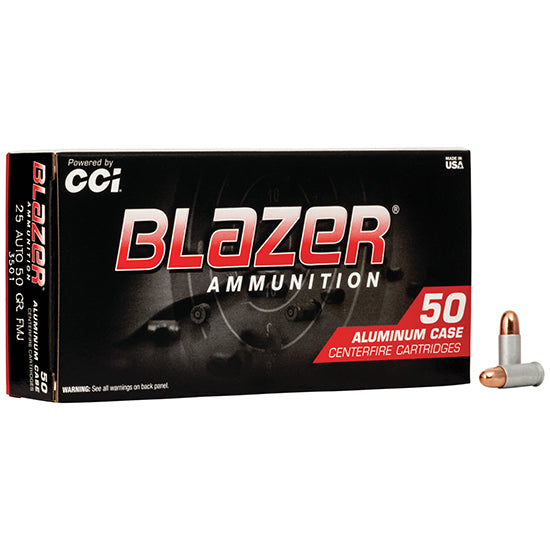 BLAZER 25ACP 50GR FMJ 50/20