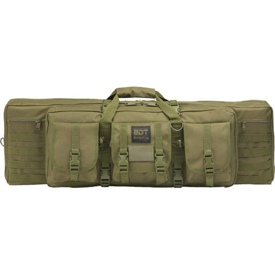 BD 37 ELITE DOUBLE TACT RIFLE CASE GREEN