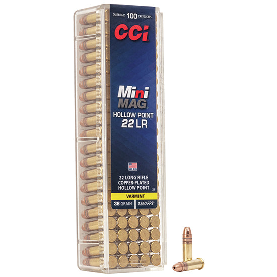 CCI 22LR 36GR MINI MAG HP CPHP 100/50