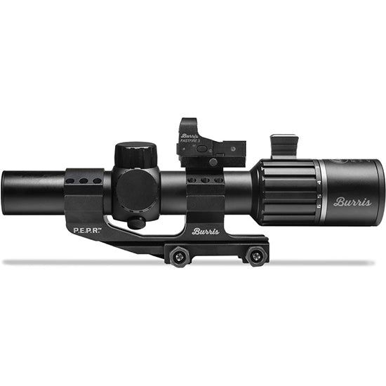 Burris RT-6 1-6x24 Rifle Scope — Ballistic AR Reticle with FastFire 3 Red Dot & P.E.P.R. Mount